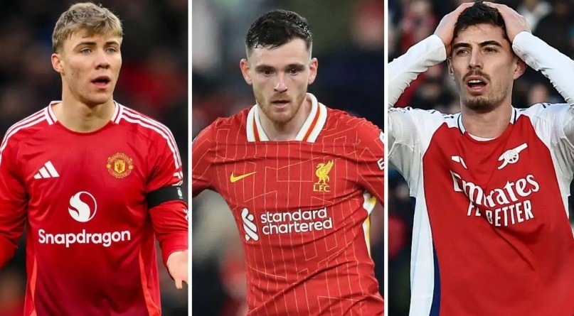 Andrew Robertson trong màu áo Liverpool, thể hiện sự nỗ lực nhưng không còn giữ được phong độ cao như trước.