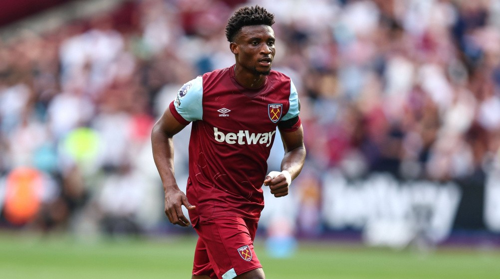 Hình ảnh Kudus được đồn đoán sẽ rời West Ham trong kỳ chuyển nhượng mùa hè, cho thấy tiềm năng và sự quan tâm từ các CLB lớn