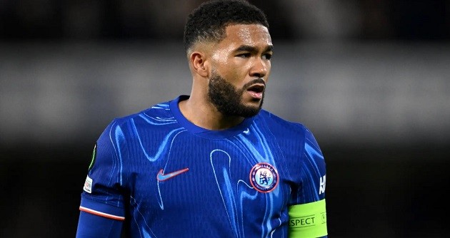 Hình ảnh Reece James trong một trận đấu