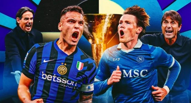 Inter đua vô địch với Napoli.