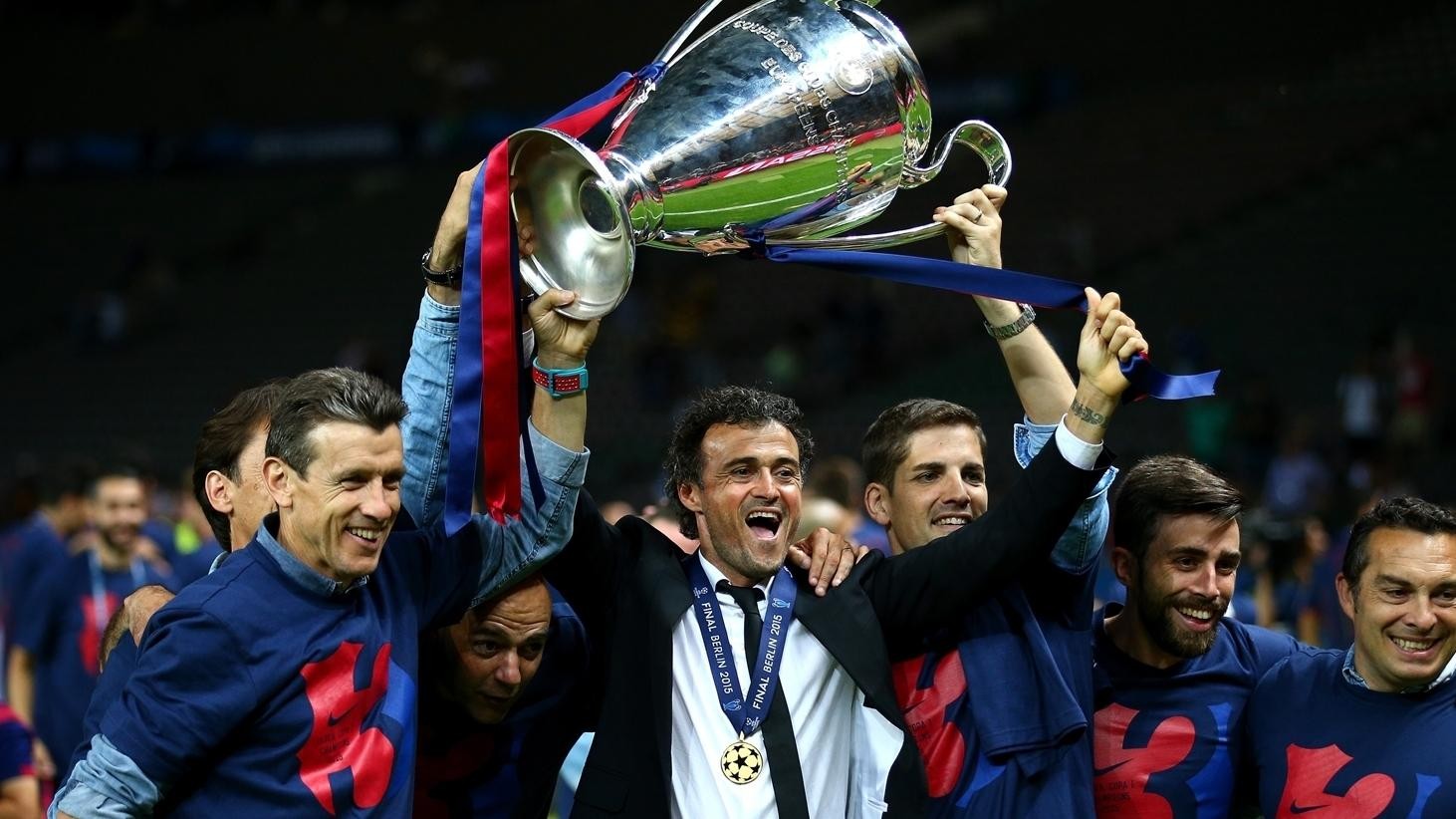 Luis Enrique từng vô địch C1 cùng Barcelona.