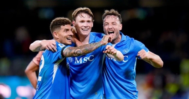 McTominay là nhân tố quan trọng của Napoli mùa này, đóng góp vào lối chơi chung của đội.