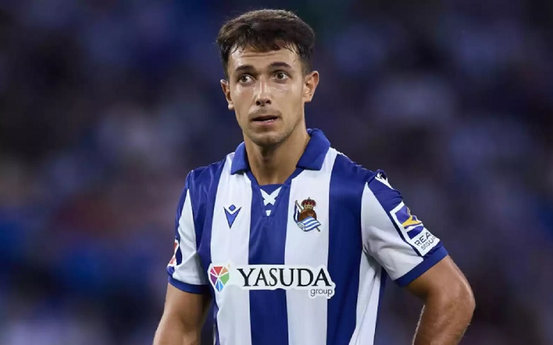 Martin Zubimendi, tiền vệ Real Sociedad, mục tiêu chuyển nhượng hàng đầu của Arsenal.