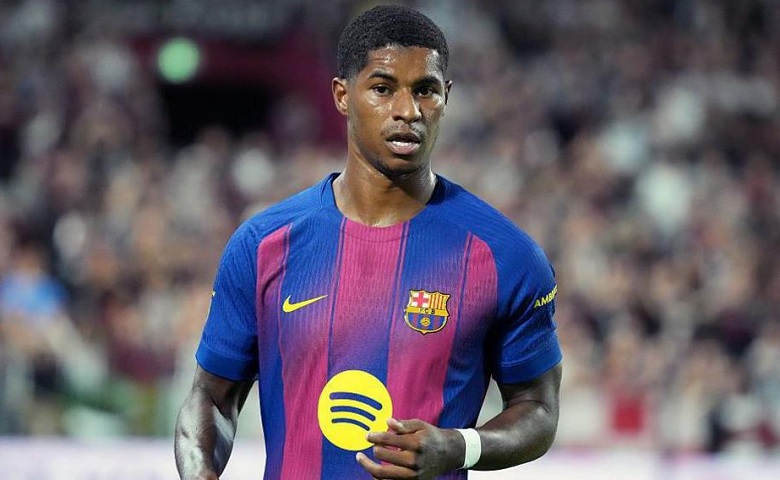 Tiền đạo Marcus Rashford chưa ghi bàn cho Barcelona sau 3 vòng đấu tại La Liga 2025/26