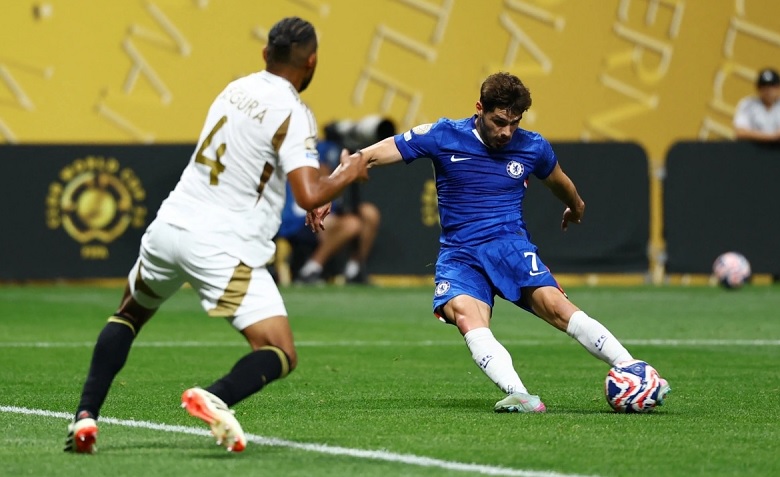 Cầu thủ Chelsea ăn mừng chiến thắng 2-0 trước Los Angeles FC tại FIFA Club World Cup 2025