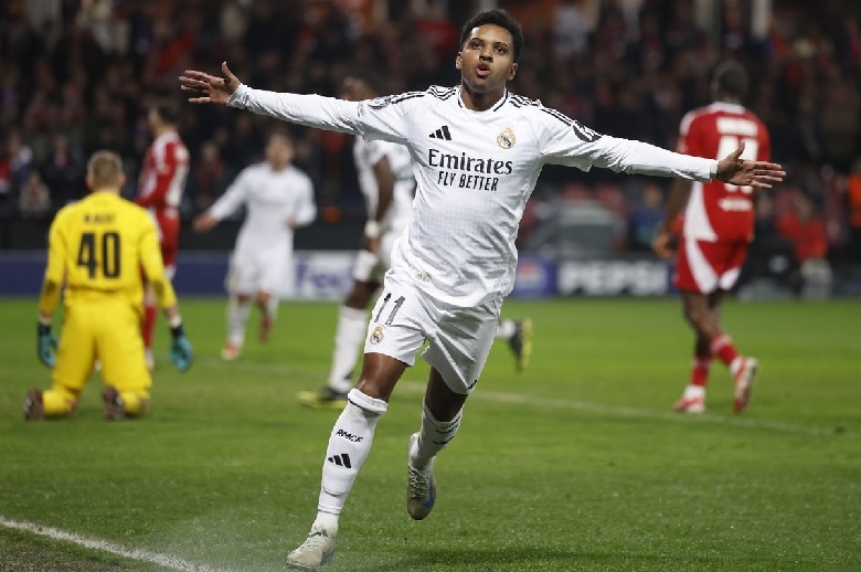 Rodrygo Goes, ngôi sao Real Madrid được Liverpool nhắm đến với mức giá 140 triệu euro.