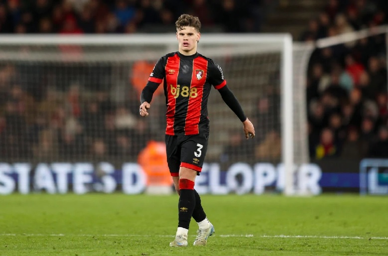 Milos Kerkez, mục tiêu chuyển nhượng của Liverpool, thi đấu ấn tượng tại Premier League
