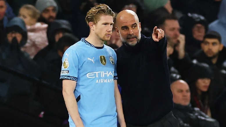 HLV Pep Guardiola chia sẻ về tầm vóc không thể thay thế của Kevin De Bruyne tại Manchester City.
